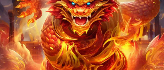 បង្កើត Combos ឈ្នះបំផុតនៅក្នុង Super Golden Dragon Inferno ដោយ Betsoft