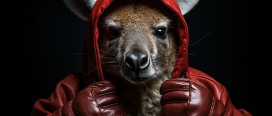 ឈានដល់ចំណុចកំពូលនៃការប្រកួតប្រដាល់នៅ Kangaroo King ដោយ Stakelogic